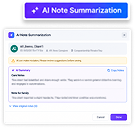 AI note summarization feature in CareSmartz360 home care software