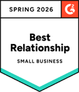 CareSmartz360 home care software for agencies - g2 spring award for best relationship 2026