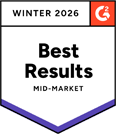 Winter 2026 Best Results Mid-Market software badge