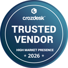 CareSmartz360 won crozdesk trusted vendor 2026 award