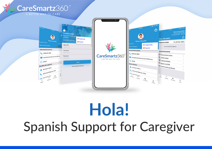Our Caregiver App is Going Spanish!