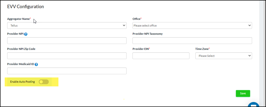 Automation of the process for TELLUS posting for all states