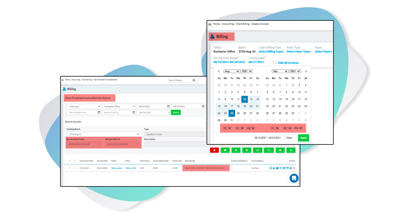 Home care Billing Software Updates- CareSmartz360+