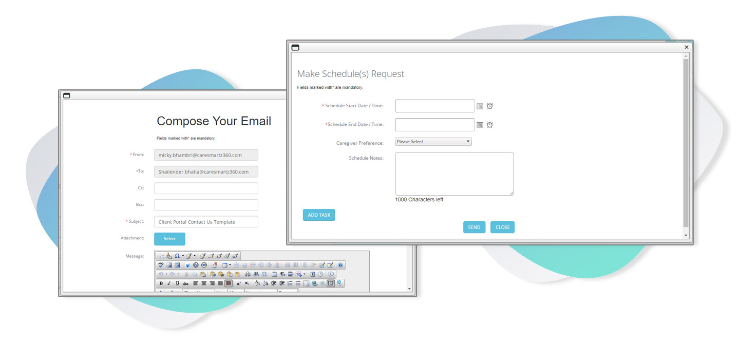 Homecare Client and Family Portal Updates