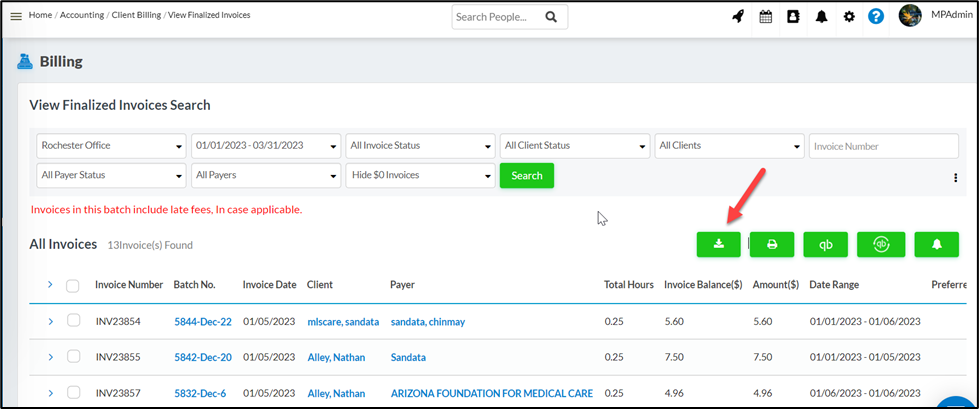 CareSmartz360 billing Updates