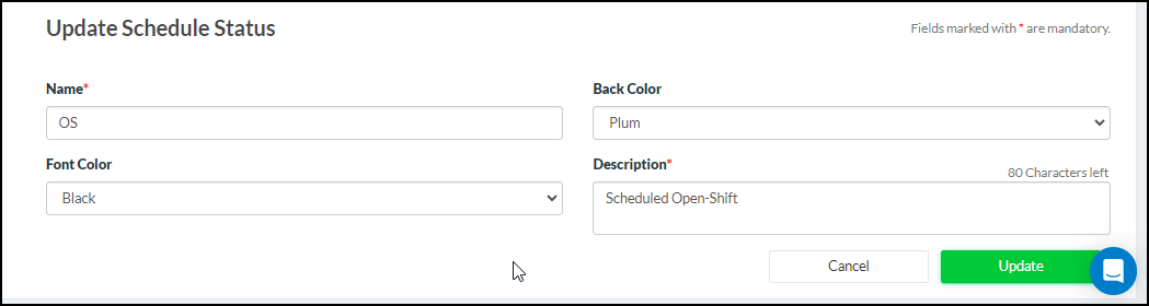 Open Shift Color Management Update