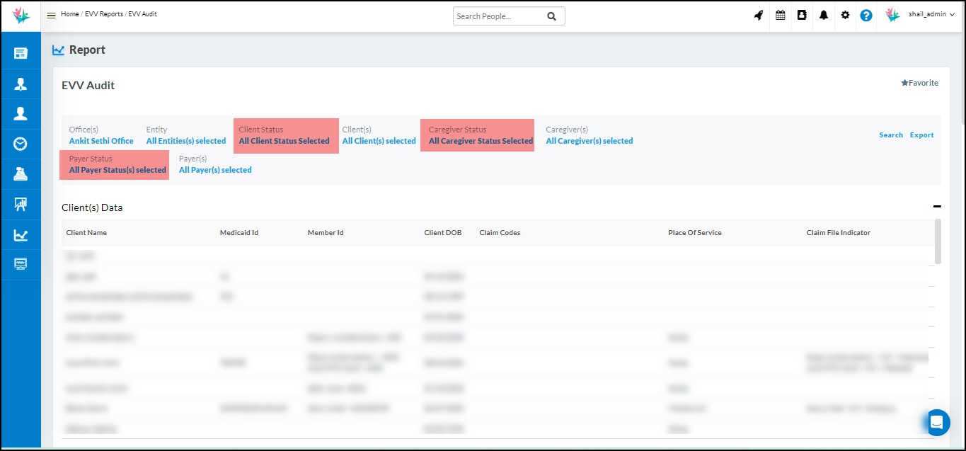 CareSmartz360 EVV Audit Report Updates