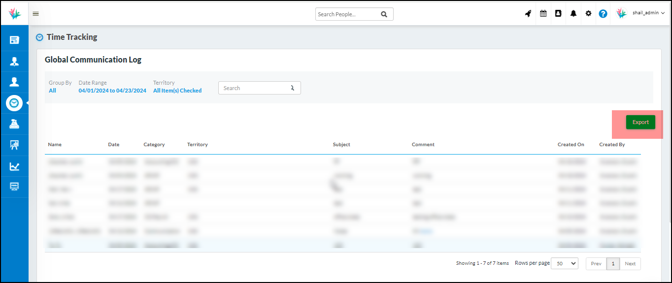 CareSmartz360 Global Communication Log Updates
