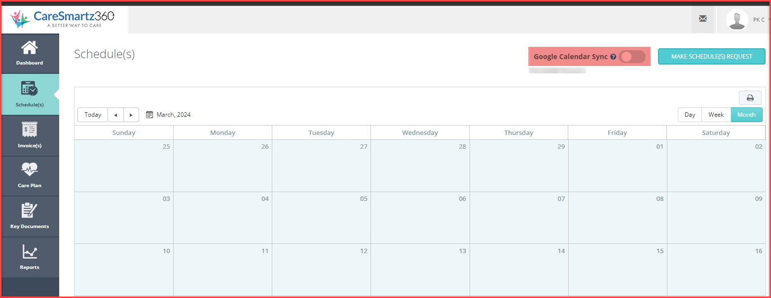 CareSmartz360 Home Care Client Portal Update