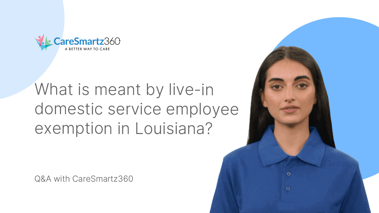 live-in domestic service employee exemption in Louisiana