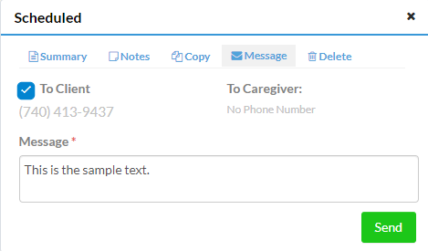 schedule-message