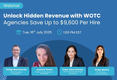 Unlock Hidden Revenue with WOTC: Agencies Earn Up to $9,600 Per Hire