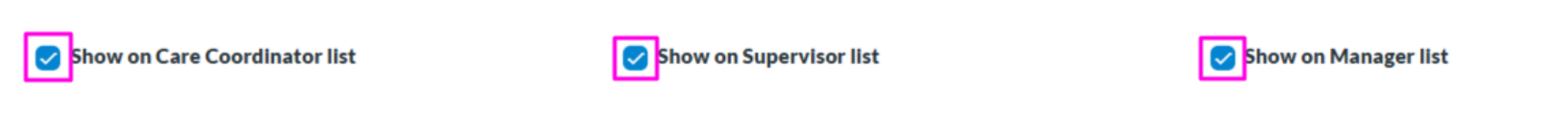 Enhanced client listing with updated visibility filters
