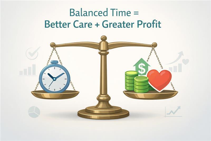 Balance between care quality and profitability in home care