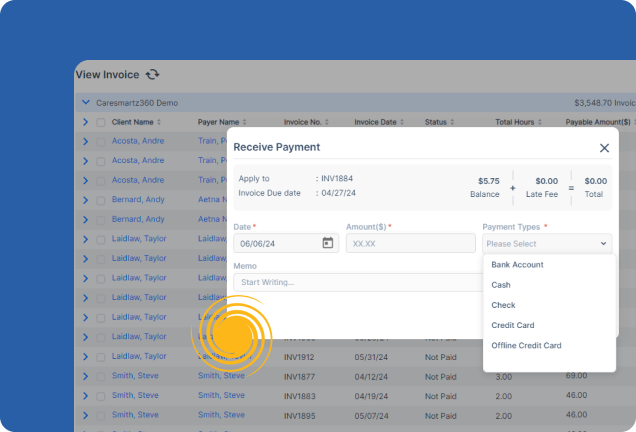 integrates with TransNational - CareSmartz360