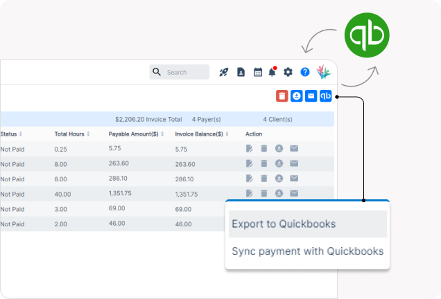 Integration with QuickBooks - CareSmartz360