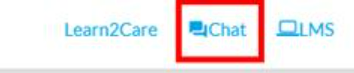 Caregiver chat tab access in home care software