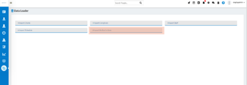 Option to import client authorizations in home care software