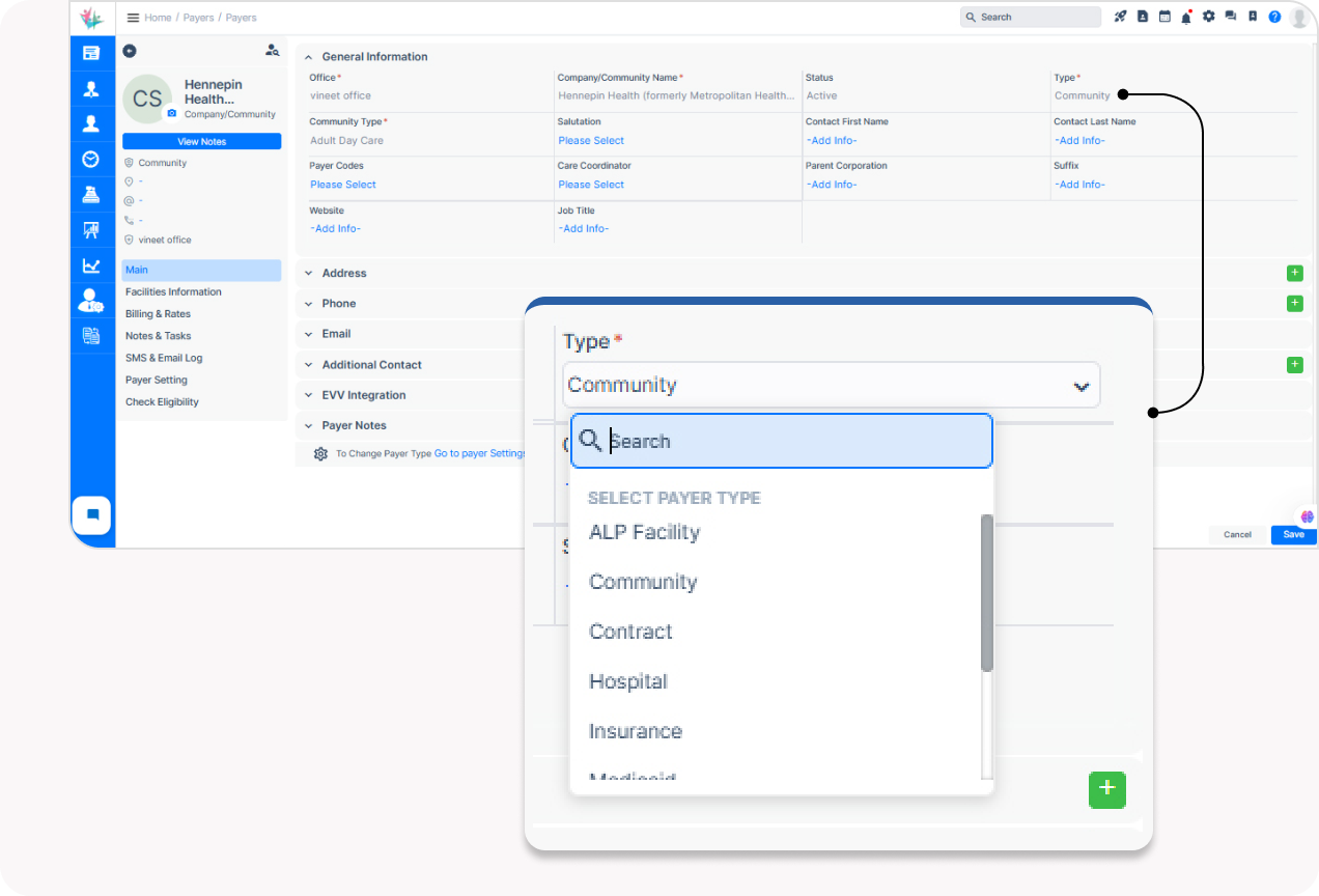 Home Care Multi-payer management - CareSmartz360