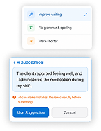 AI care documentation software for voice-to-text caregiver notes - CareSmartz360
