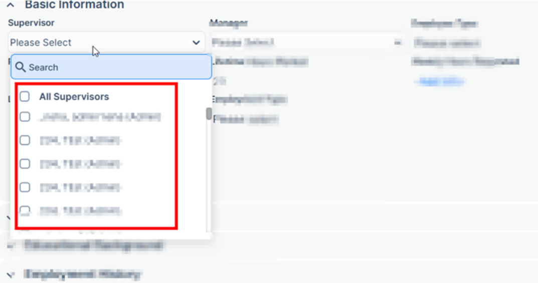 Caregiver profiles updated with multi-supervisor assignment