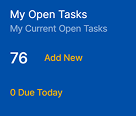 Task management dashboard for care coordination activities