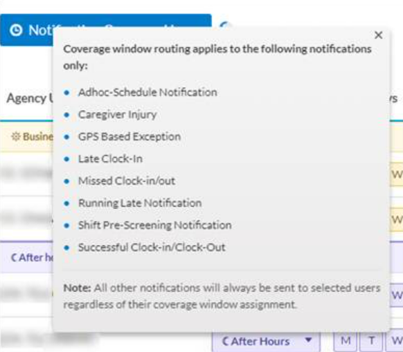 Notifications updated with coverage-based alert routing
