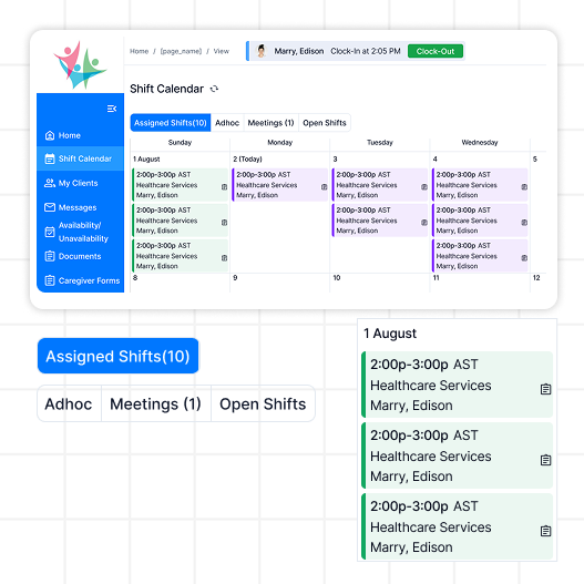 Caregiver Software Portal - CareSmartz360