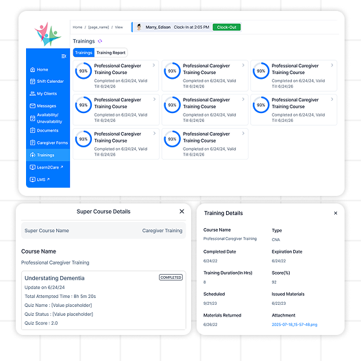 Caregiver scheduling Software - CareSmartz360