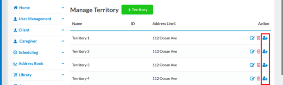 New territory-based Care Coordinator assignment feature in the Agency Portal